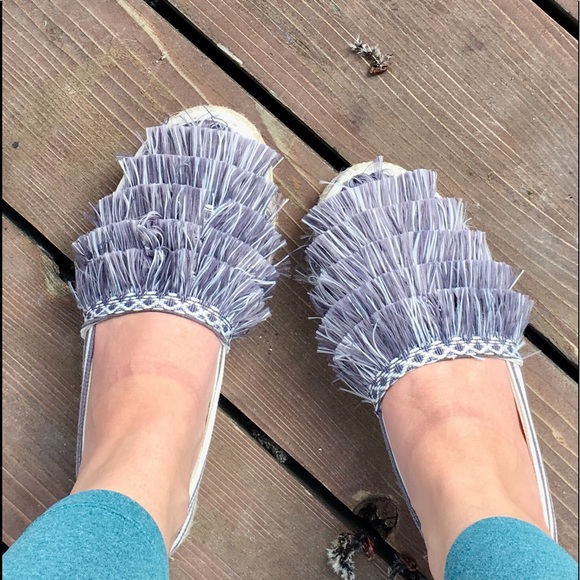 SALE! Striped ESPADRILLE 🌸Boat Style ⚓️Slip-On ♥️ - Picture 8 of 8